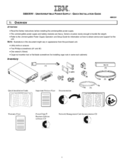 IBM 5000XHV Quick Installation Manual