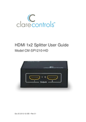 Clare Controls CM-SP1210-HD User Manual