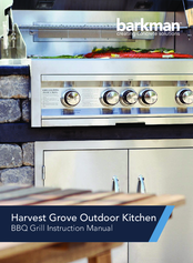 Barkman Harvest Grove BBQ Grill Instruction Manual