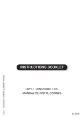 FALMEC ALBA 912 Instruction Booklet