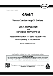 Grant EUROFLAME 90/120 User, Installation And Servicing Instructions