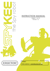 Erector SpyKee Instruction Manual