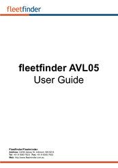 fleetfinder AVL05 User Manual