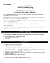 Conceptronic CMULTCREXC User Manual