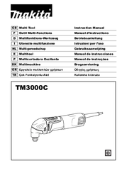 Makita TM3000CX3 Instruction Manual