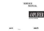 inter-M SYSTEM-2120 Service Manual