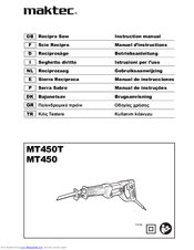 Maktec MT450 Instruction Manual