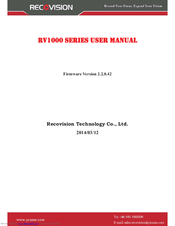 Recovision RV1000 SERIES User Manual