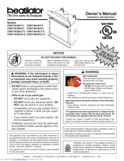 Heatiator CNXT4842IT-C Owner's Manual