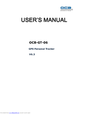OCB OCB-GT-06 User Manual