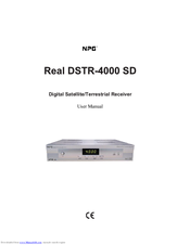 NPG Real DSTR-4000 SD User Manual