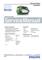 Philips FC8144/01 Service Manual