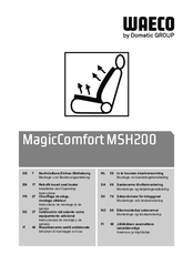 Waeco MagicComfort MSH200 Installation And Operating Instructions Manual