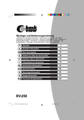 Back View RV-250 User Manual