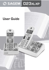 Sagem D23XL User Manual