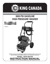 King Canada KPW-3001FM Instruction Manual
