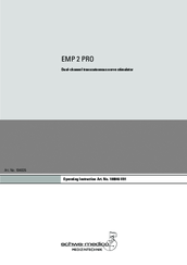 schwa-medico EMP 2 PRO Operating Instructions Manual