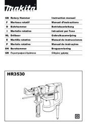 Makita HR3530 Instruction Manual