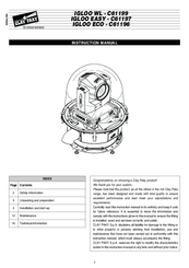 Clay Paky IGLOO EASY-C61197 Instruction Manual