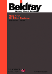 Beldray EH0575 mini 7 fin Instruction Manual