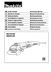 Makita GA7012C Instruction Manual