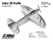 E-FLITE Sobre 3D Profile Assembly Manual