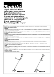 Makita DBC260U Original Instruction Manual