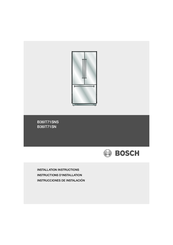 Bosch B36IT71SN Installation Instructions Manual