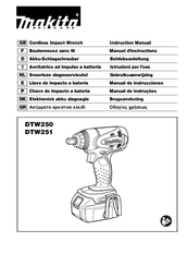 Makita TW250 Instruction Manual