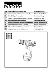 Makita 8280D Instruction Manual