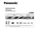 Panasonic Diga DMR-EH80VEB Operating Instructions Manual