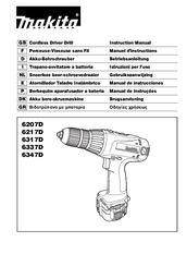 Makita 6337D Instruction Manual