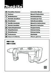 Makita HM1130C Instruction Manual
