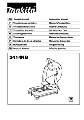 Makita 2414NB Instruction Manual