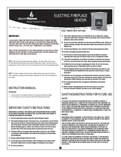 decorflame MM650C-38ACH Instruction Manual