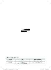 Samsung AX041HCVAUW Series User Manual