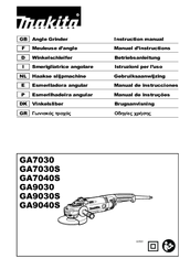 Makita GA7030 Instruction Manual