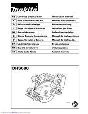 Makita DHS680 Instruction Manual