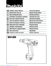 Makita 6918D Instruction Manual