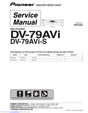 Pioneer DV-79AVi-s Elite Service Manual