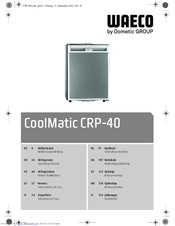 Waeco CoolMatic CRP-40 Operating Manual