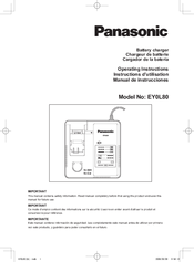 Panasonic EY0L80 Operating Instructions Manual