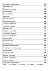 Gorenje DTG 6455AX Operating Instructions Manual