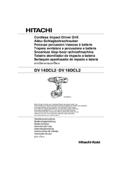 Hitachi DV 14DCL2 Handling Instructions Manual