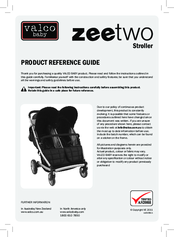 Valco Baby ZeeTwo Product Reference Manual