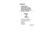 Hitachi DS 14DFL Handling Instructions Manual