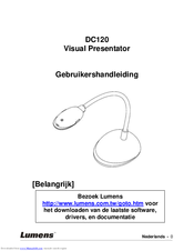 Lumens DC120 Instruction Manual