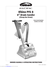 Pacific Rhino PFS 8 Owner's Manual & Operating Instructions