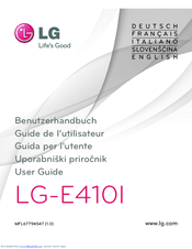 LG LG-E410I User Manual