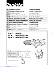 Makita 6203D Instruction Manual